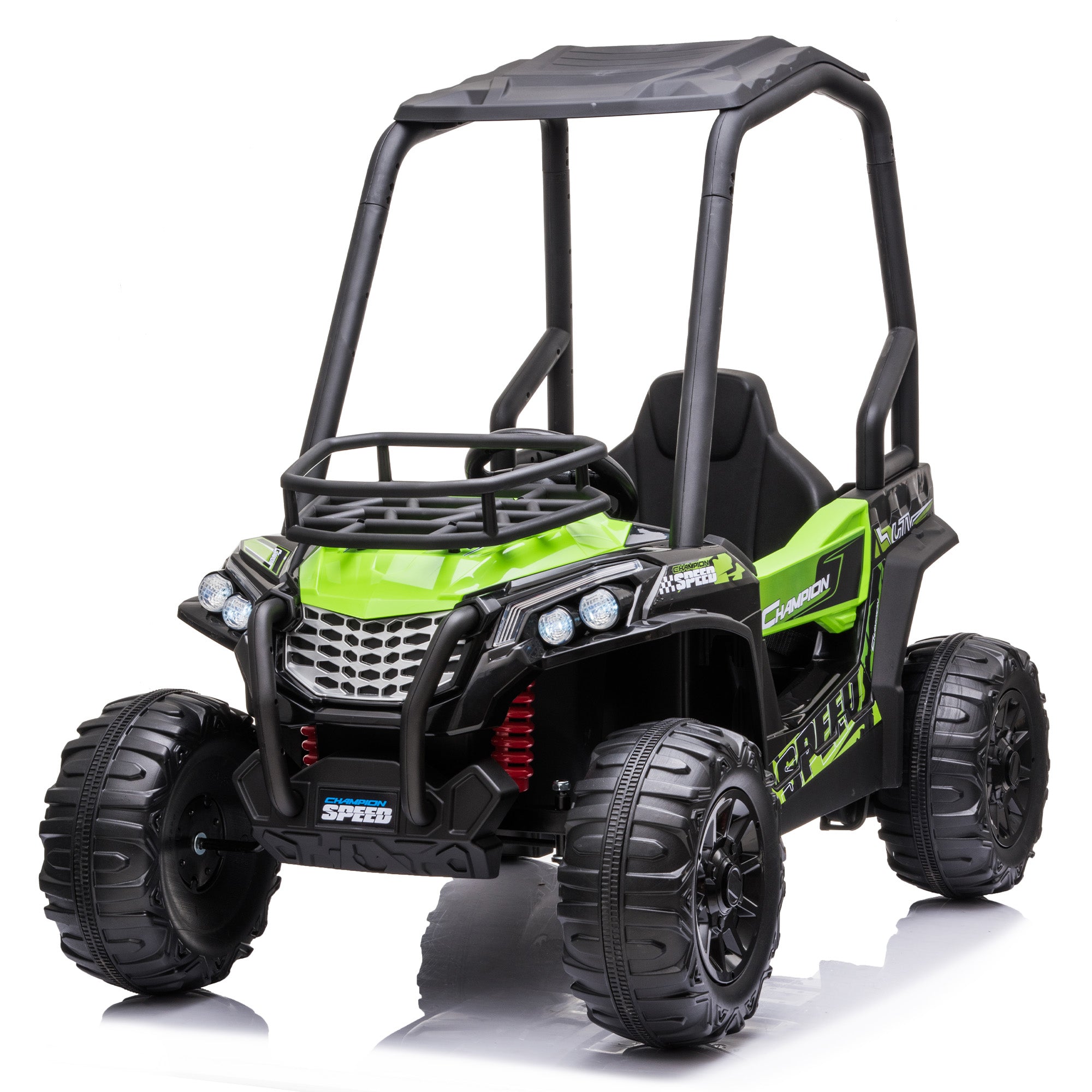 Kidsera 24V Ride on Car with Remote Control, 4WD Battery Powered UTV