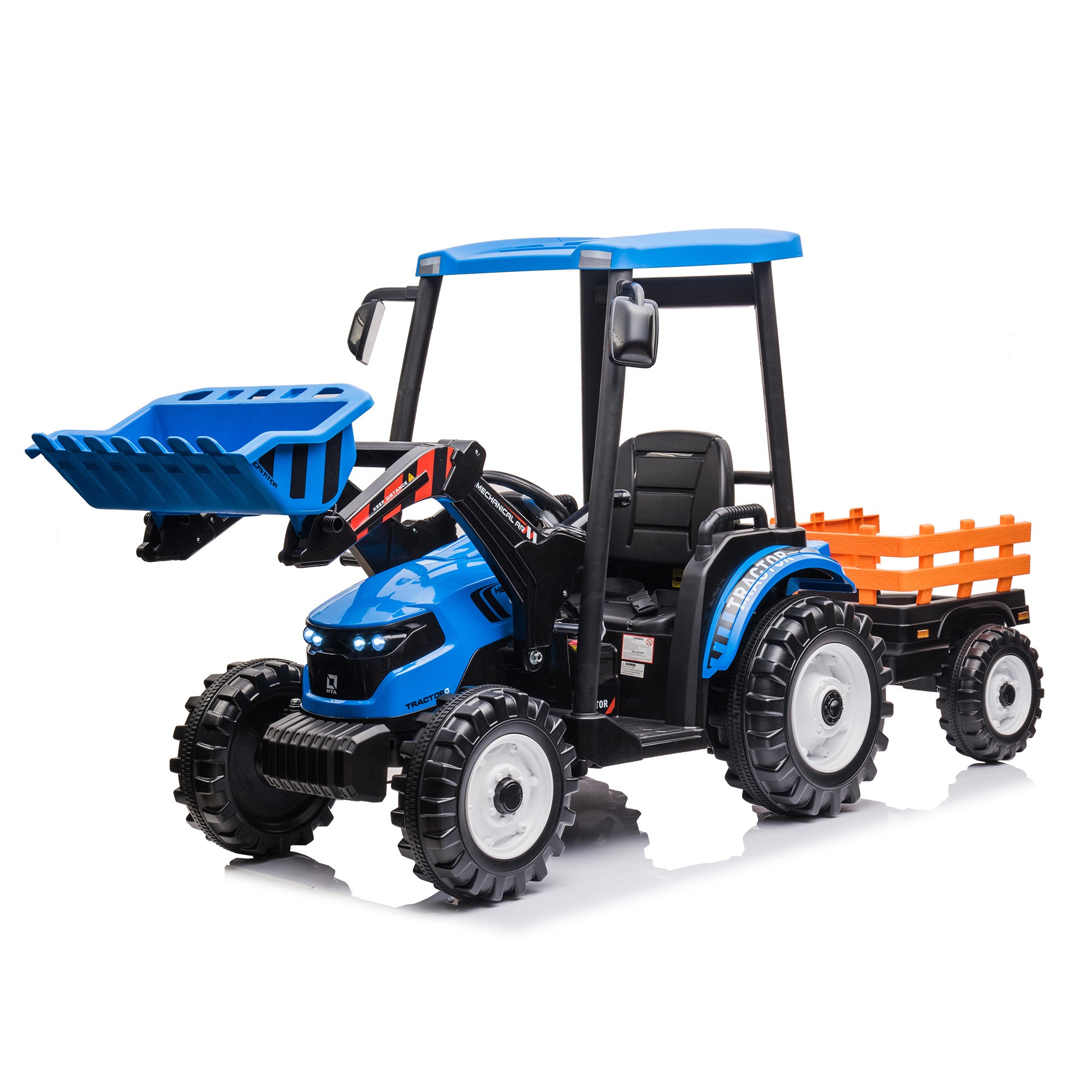 Kidsera 24V Kids Ride on Tractor 3 IN 1 (option）