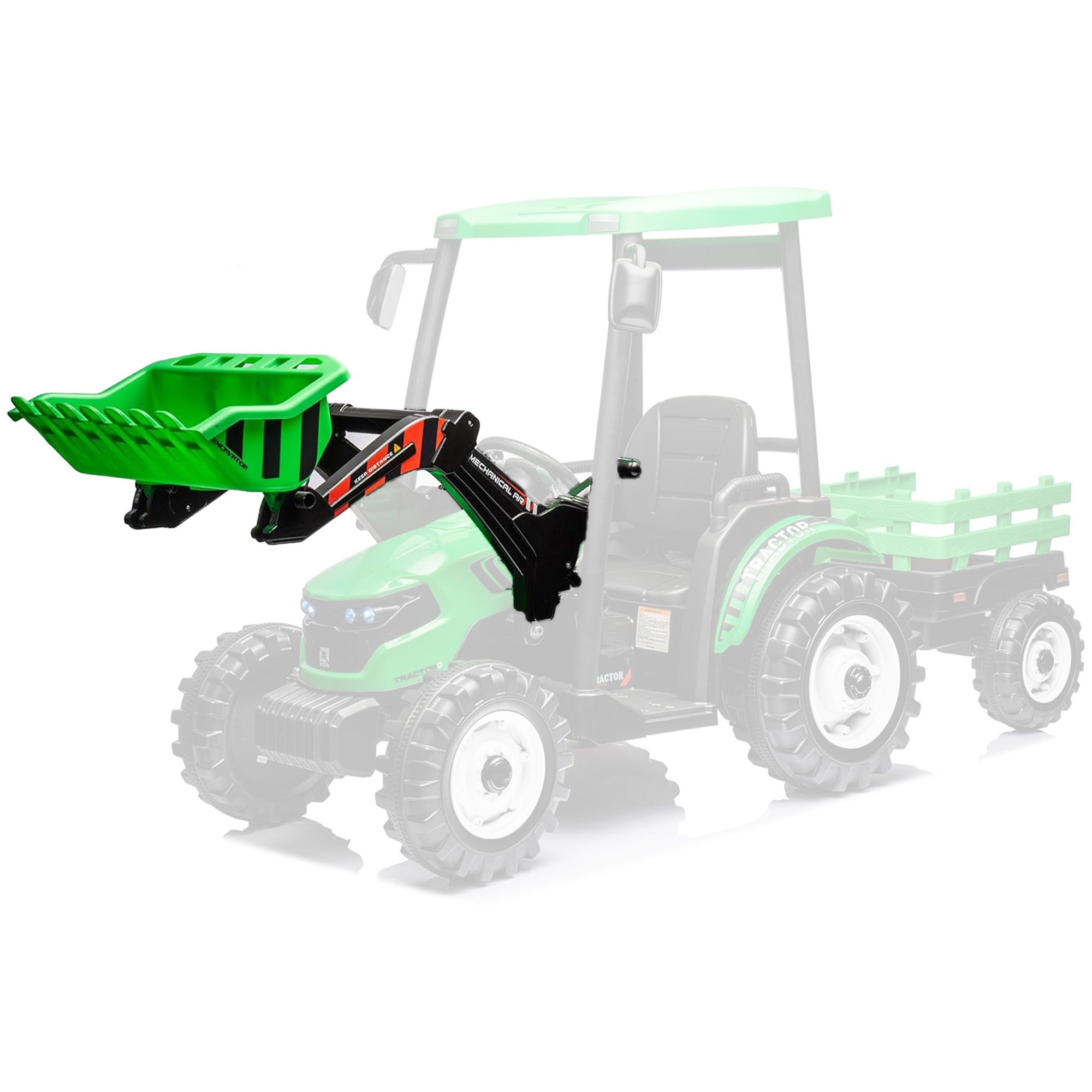 24v tractor Front loader & Trailer