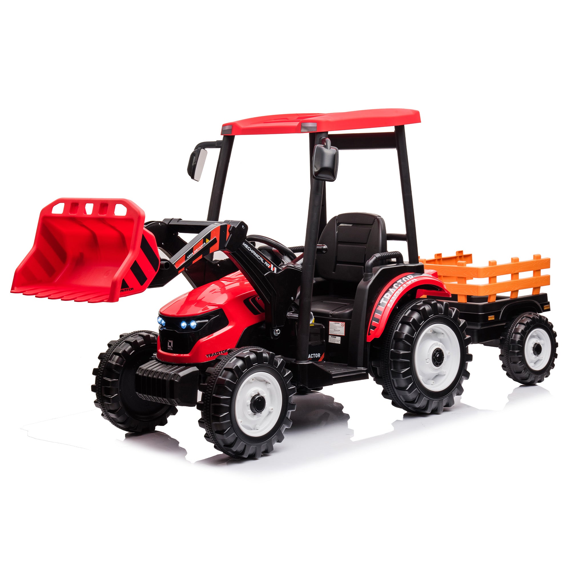 Kidsera 24V Kids Ride on Tractor 3 IN 1 (option）