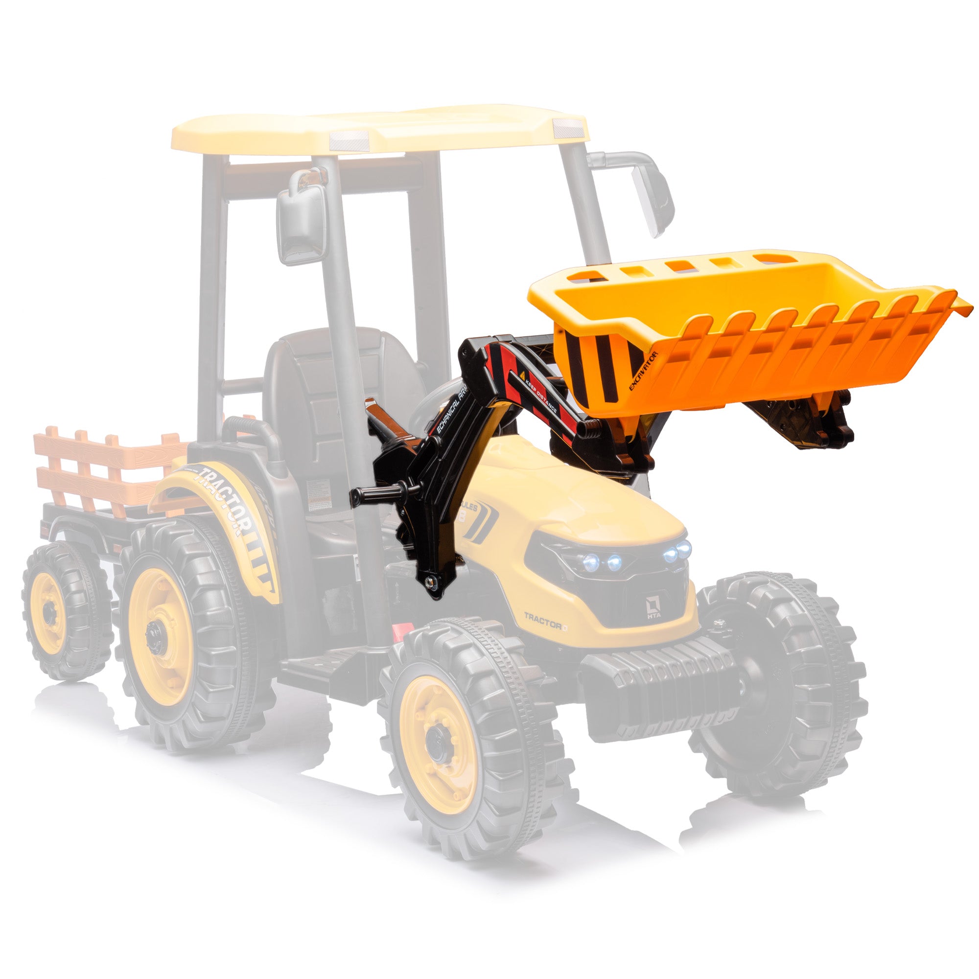 24v tractor Front loader & Trailer