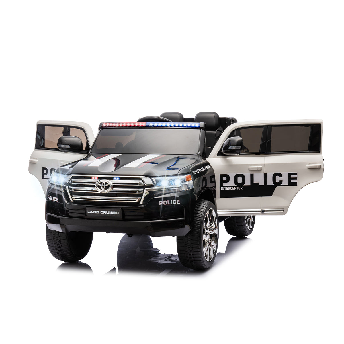 kidsera 24v ride on police car