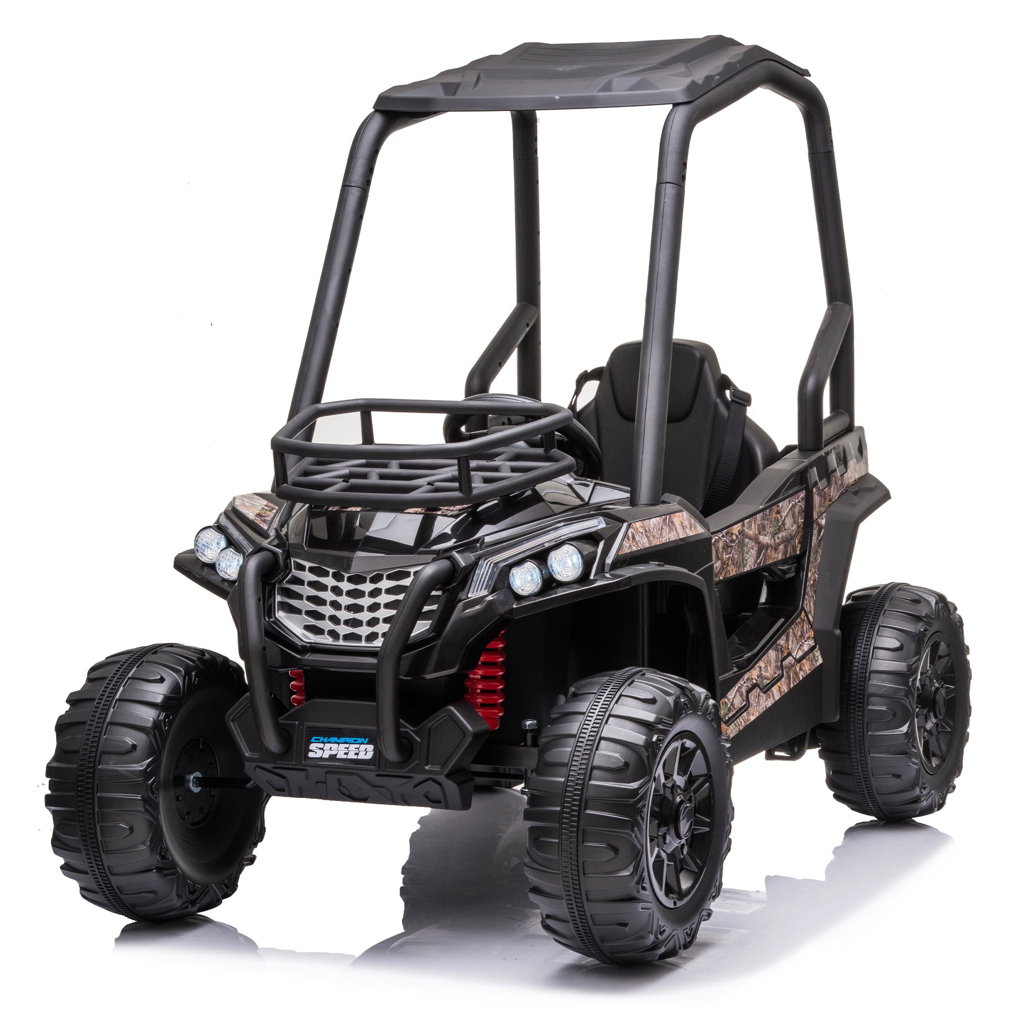 Kidsera 24V Ride on Car with Remote Control, 4WD Battery Powered UTV