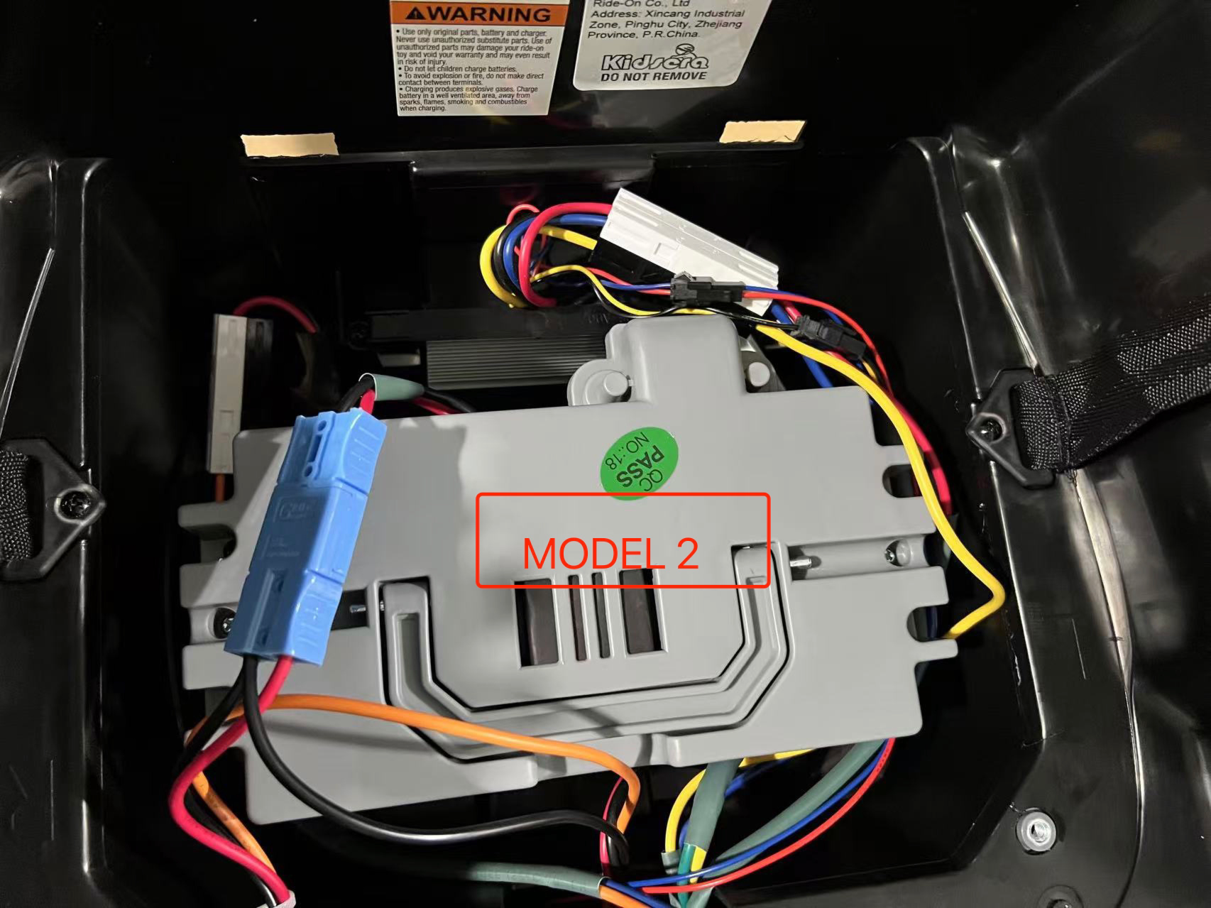 kidsera 24v tractor replacement battery