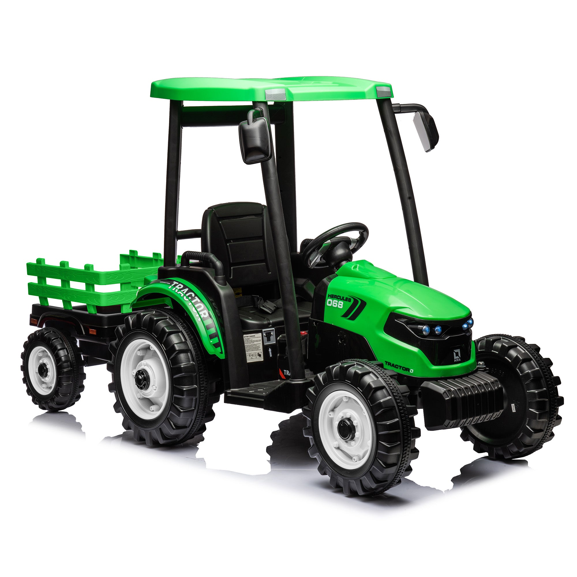 Kidsera 24V Kids Ride on Tractor 3 IN 1 (option）