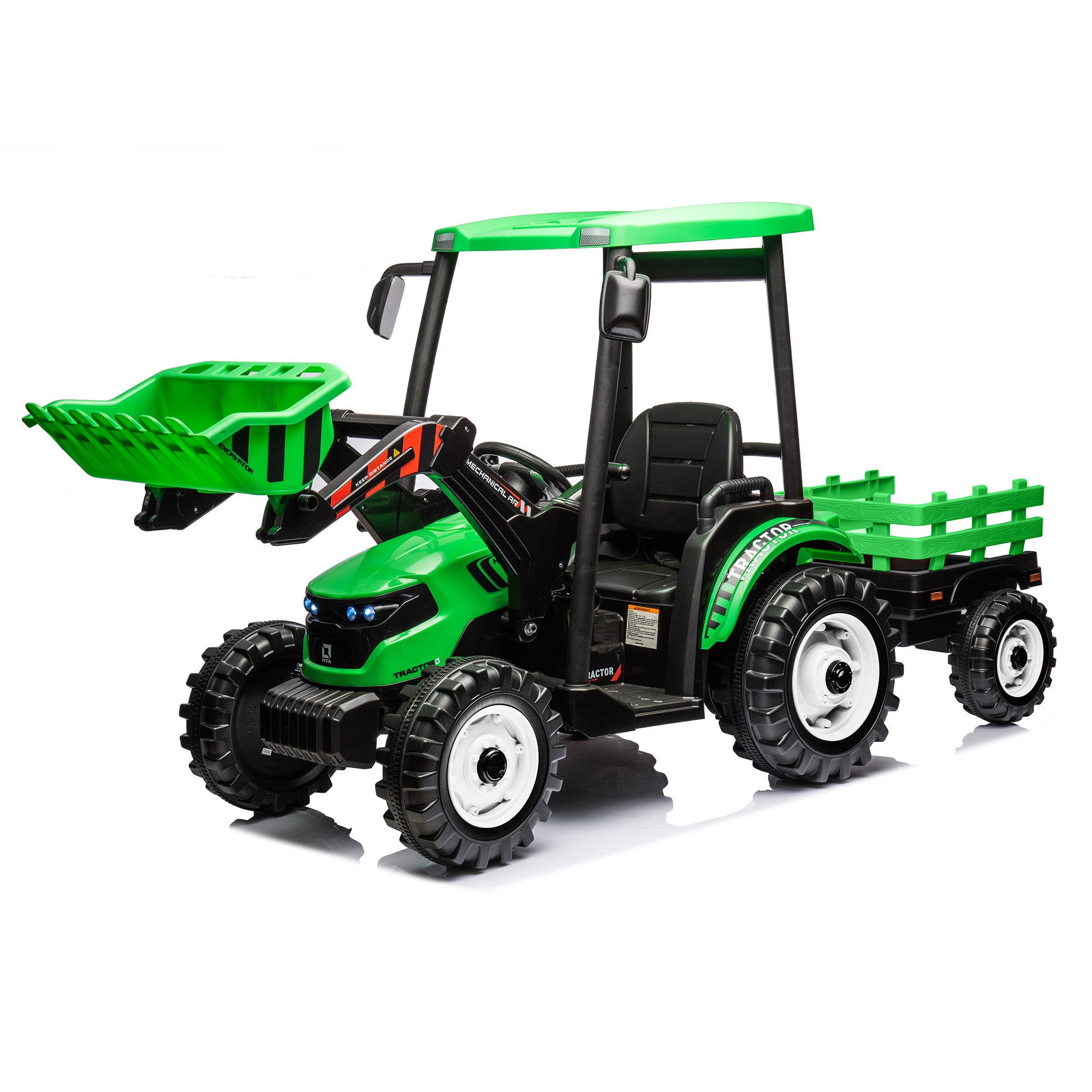 Kidsera 24V Kids Ride on Tractor 3 IN 1 (option）